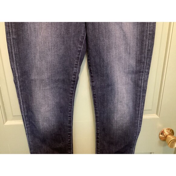 Lucky Brand Women's Size 6 Brooke Ankle Skinny Jeans Embroidered Raw Hem Cropped - Picture 3 of 11